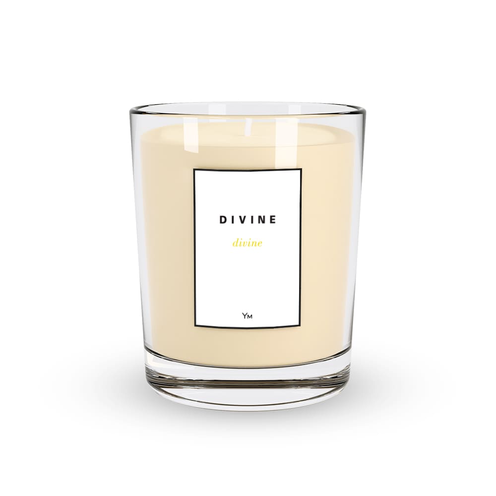 divine divinebougie parfumée 180g cire 100% végétale
